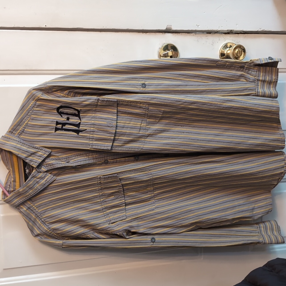Harley Davidson Button Down Xl - image 1